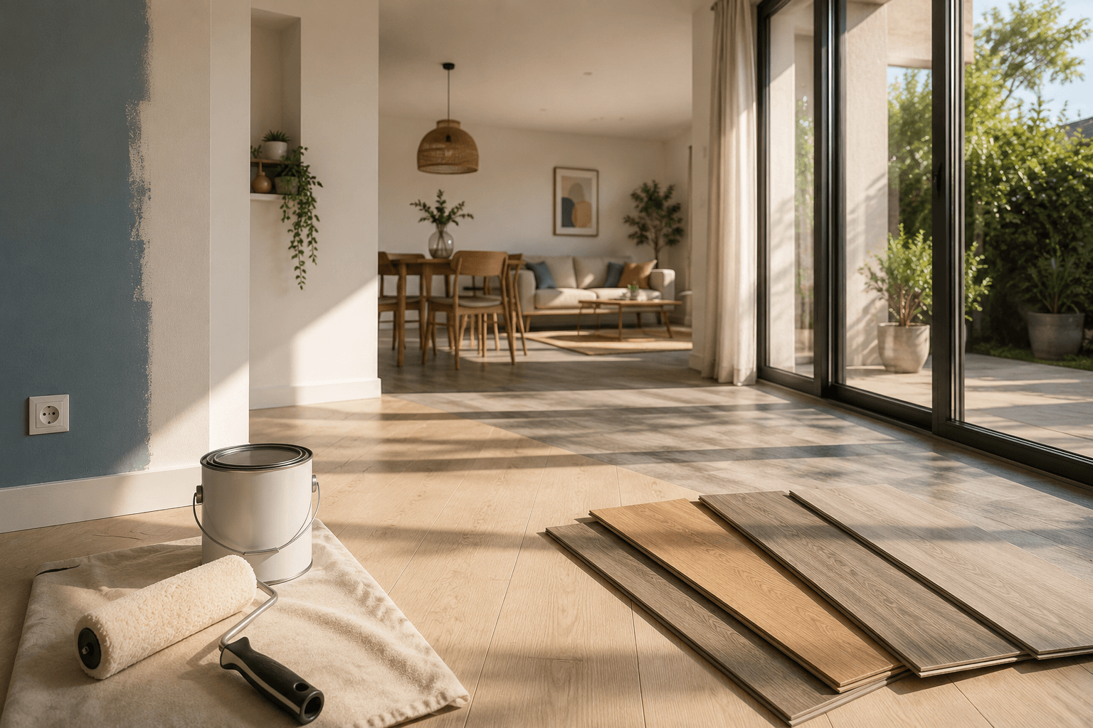 Optimisez le confort de votre intérieur à Nantes grâce à des peintures et sols adaptés à la chaleur.