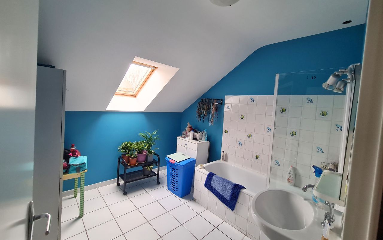 Travaux de peinture dans salle de bain à Nantes